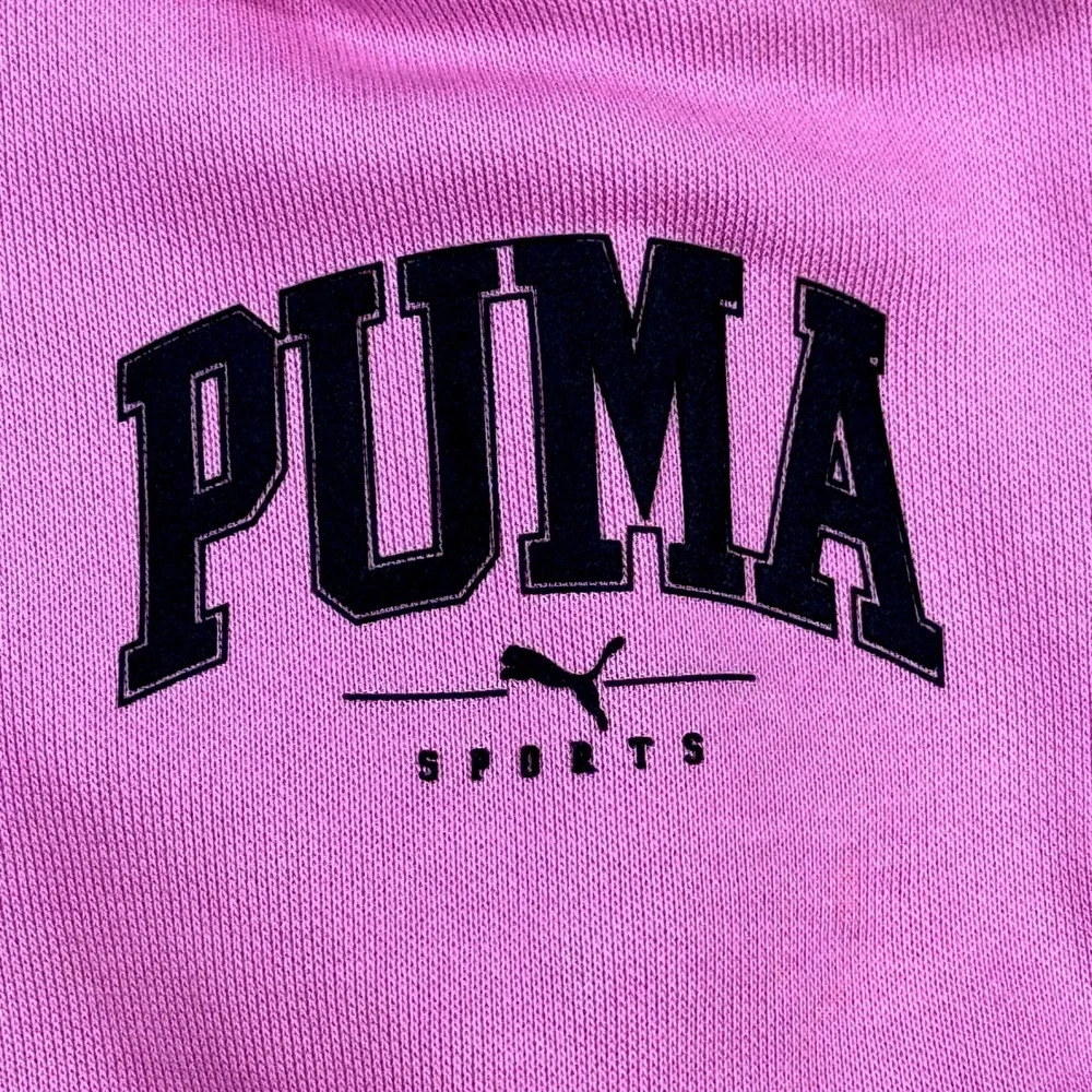 Puma Joggers Women's Small Pink Fleece Lined Athletic Training Sports Sweatpants - Picture 3 of 9